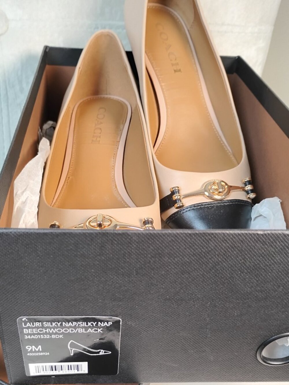 Coach Lauri Silky Nap Heels - Picture 16 of 16